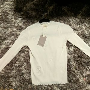 ZARA girls mock turtleneck size 9 NWT